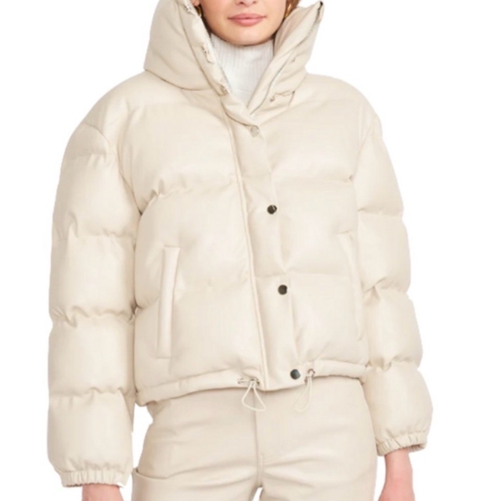 En Saison Cream Puffer Jacket